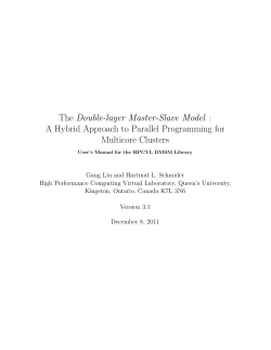 The Double-layer Master-Slave Model : A Hybrid Approach to