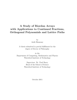 A Study of Riordan Arrays with Applications to Continued Fractions