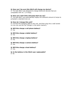 Q: How can I be sure this HALO will charge my device? A