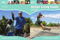 Active Living Guide Fall/Winter 2016-2017