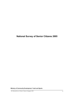 National Survey of Senior Citizens 2005