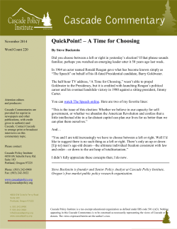 QuickPoint! &ndash; A Time for Choosing