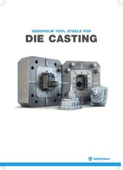 Uddeholm tool steel for die casting