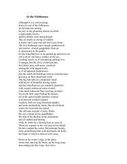 Poems of Elizabeth Bishop