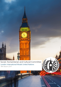 Table of Content - London International Model United Nations