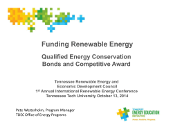 Funding Renewable Energy