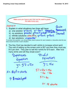 Graphing Linear Ineq.notebook