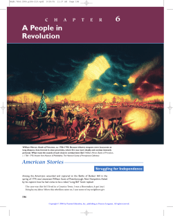 6 A People in Revolution