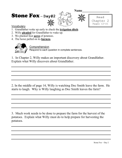 Stone Fox&ndash; Day#2