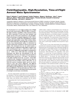 DeCarlo et al. 2006 - Cooperative Institute for Research in
