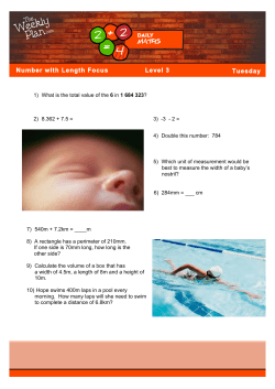 Maths &ndash; Measurement L3