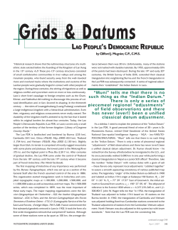 Grids and Datums &mdash; Lao People`s Democratic Republic