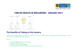 january 2017 - University of Bolton