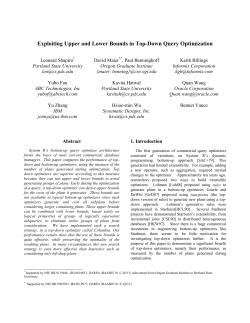 Exploiting Upper and Lower Bounds in Top