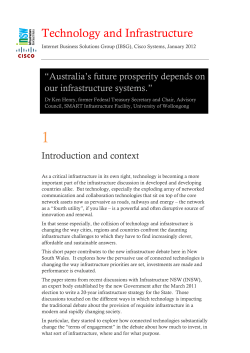 Technology and Infrastructure