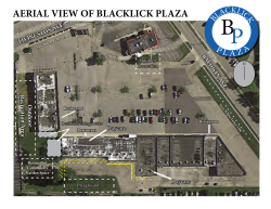 AERIAL VIEW OF BLACKLICK PLAZA