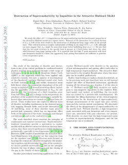 Destruction of Superconductivity by Impurities in the Attractive