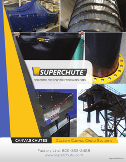 Canvas Chutes - Superchute Ltd.