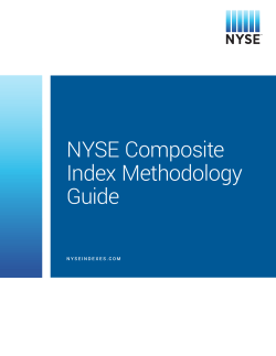 NYSE Composite Index Methodology Guide