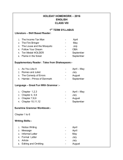 English - Laxman Public School