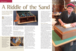A Riddle of the Sand