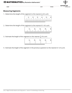 Student Task Statements