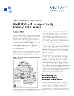 American Indian fact sheet