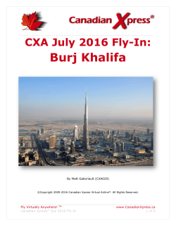 Burj Khalifa - Canadian Xpress
