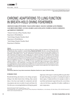 CHRONIC ADAPTATIONS TO LUNG FUNCTION IN BREATH