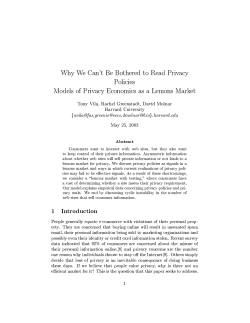 this paper - David Molnar
