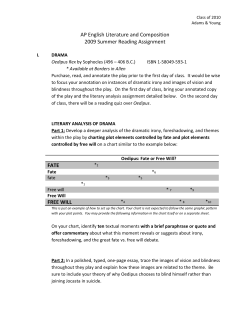 English IV AP Summer Reading