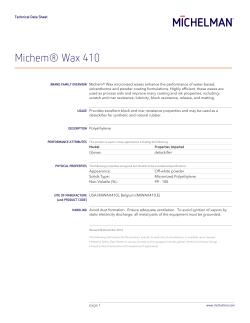 Michem&reg; Wax 410