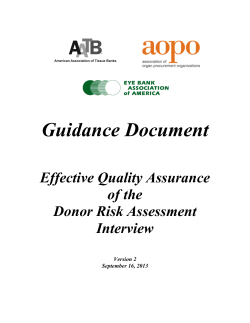 AATB/EBAA/AOPO Guidance Document, version 2
