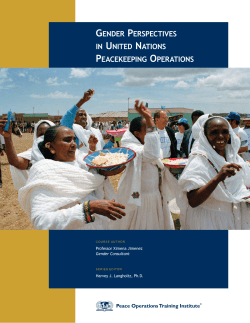 Search inside this course  - Peace Operations Training Institute