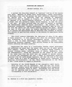 Olfaction and Sexuality