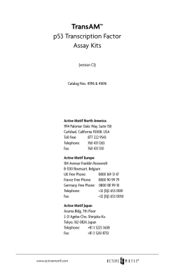 TransAM - Active Motif