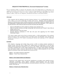 RFP Executive Summary