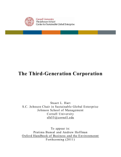 The End of Corporate Social Responsibility