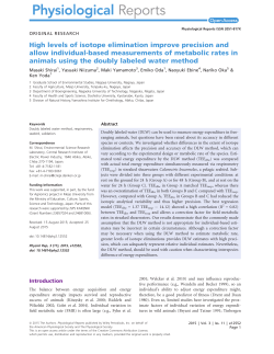 High levels of isotope elimination improve precision and allow