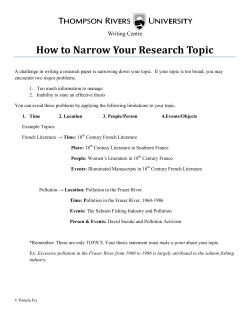How to Narrow Your Research Topic