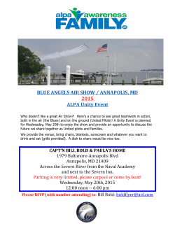 BLUE ANGELS AIR SHOW / ANNAPOLIS, MD 2015