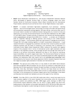 FACT SHEET Angjqatigiingniq &ndash; Deciding Together Digital
