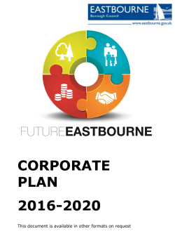 ESP Priority Themes - Eastbourne Borough Council