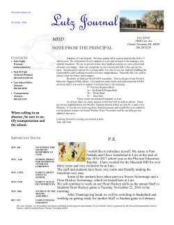 Lutz Journal