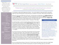 4.2 Renoir and Strauss Lesson Script