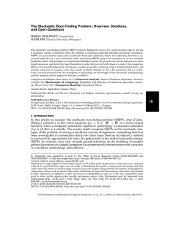 The stochastic root-finding problem: Overview, solutions, and open