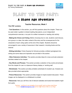 A Stone Age Adventure