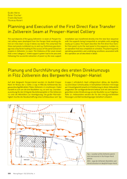 Planung und Durchf&uuml;hrung des ersten