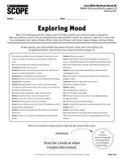 Exploring Mood