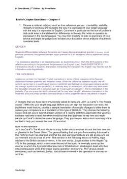 Exercise 4 - Routledge
